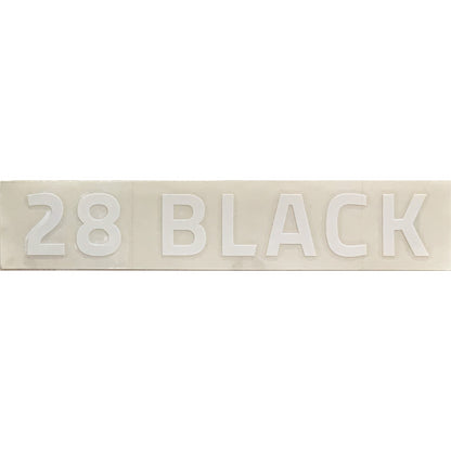 28 BLACK カッティングシート
