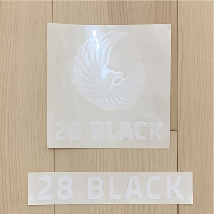 28 BLACK カッティングシート